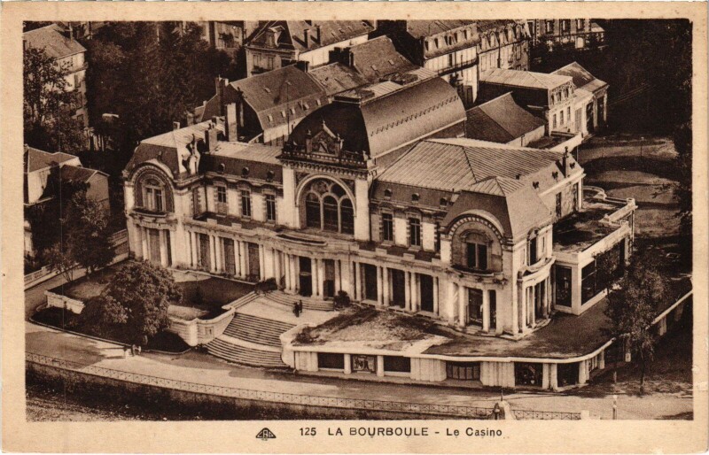 Carte postale ancienne La Bourboule Le Casino à La Bourboule