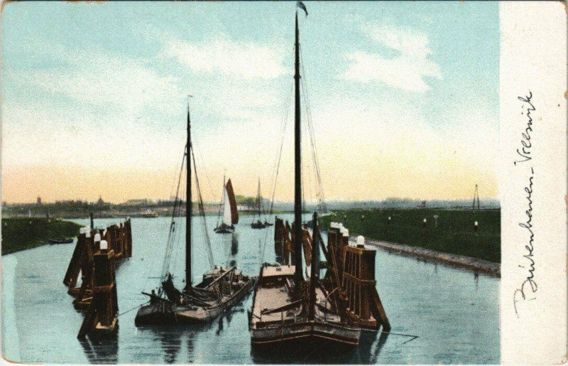 Carte postale ancienne B.V. Ships