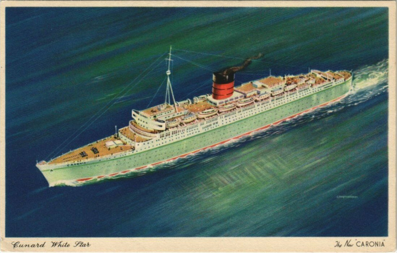 Carte postale ancienne White Star Ships
