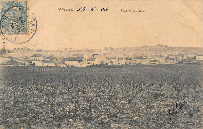Carte postale ancienne Nissan Vue Generale