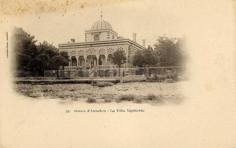 Carte postale ancienne Lège-Cap-Ferret - Villa Algérienne 1c