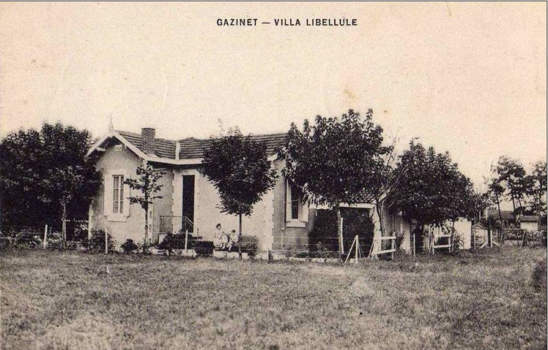 Carte postale ancienne Gazinet - Villa Libéllule 2