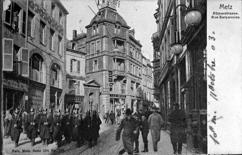 Carte postale ancienne Metz 1903 1008326