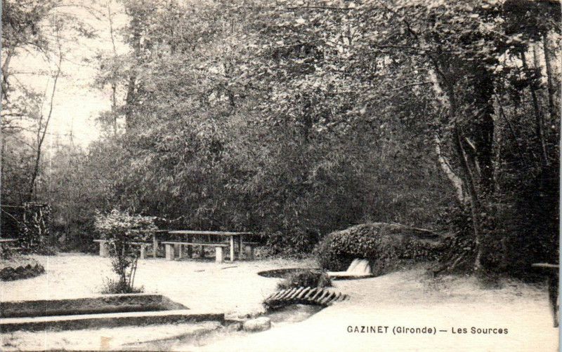 Carte postale ancienne Gazinet - Parc de Monsalut 5
