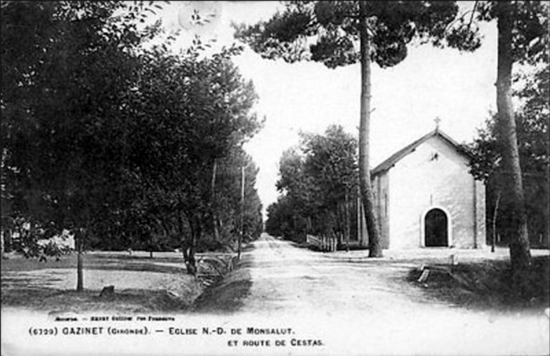 Carte postale ancienne Gazinet - Chapelle de Monsalut 6