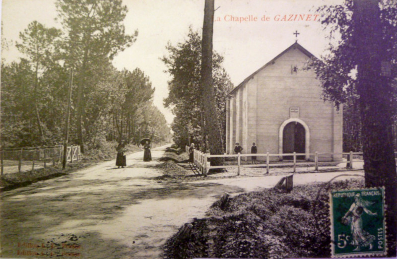 Carte postale ancienne Gazinet - Chapelle de Monsalut 10