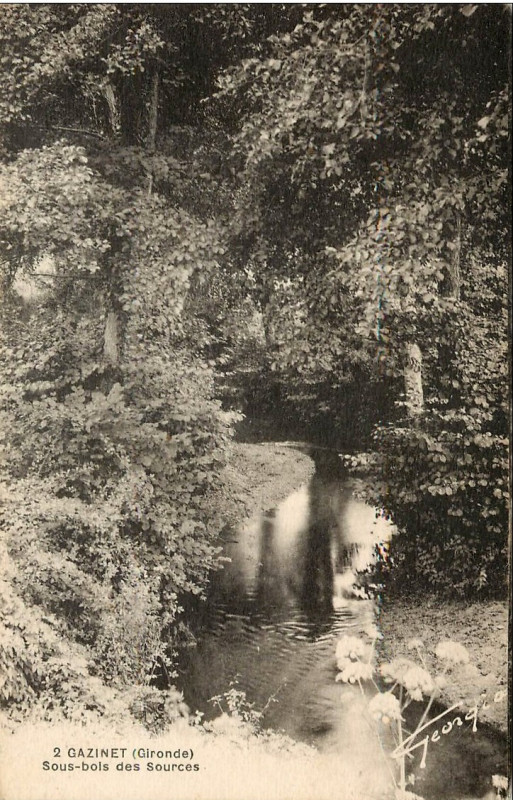 Carte postale ancienne Gazinet - Parc de Monsalut 4