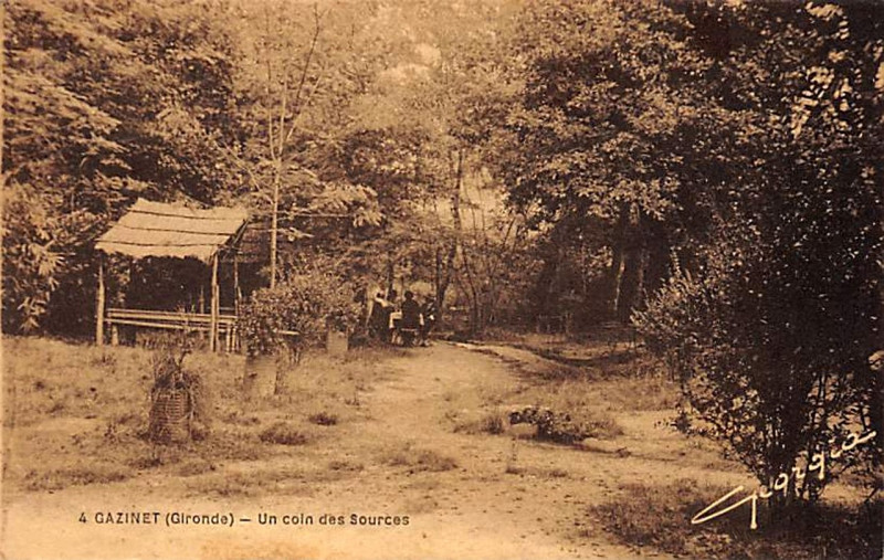 Carte postale ancienne Gazinet - Parc de Monsalut 6