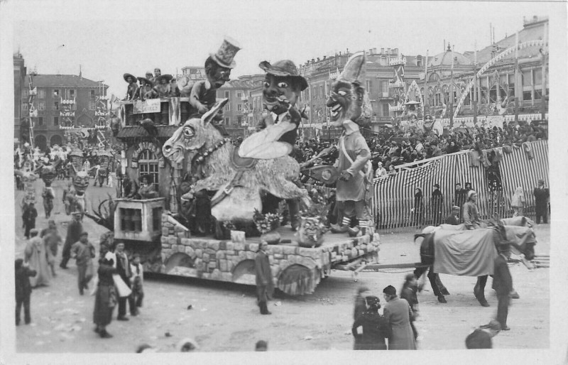 Carte postale ancienne Carnaval De Nice Maurin Des Maures à Nice