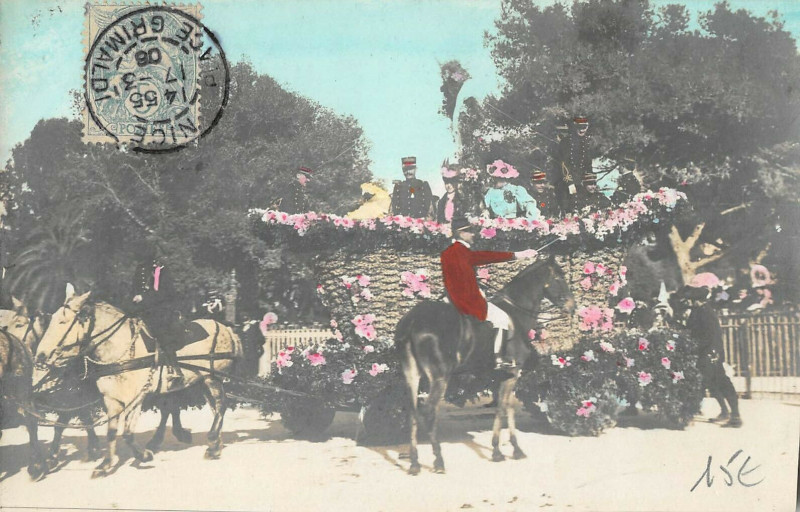 Carte postale ancienne Carnaval De Nice Carte Photo N°43 à Nice