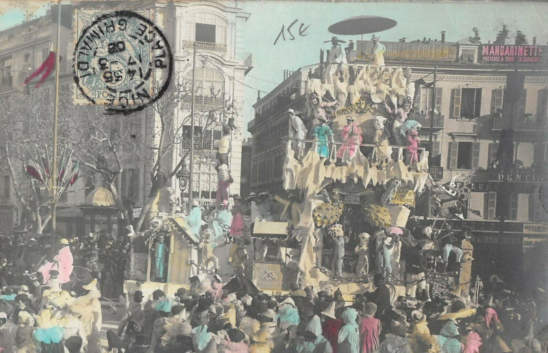 Carte postale ancienne Carnaval De Nice Carte Photo N°41 à Nice