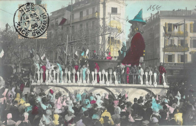 Carte postale ancienne Carnaval De Nice Carte Photo N°31 à Nice