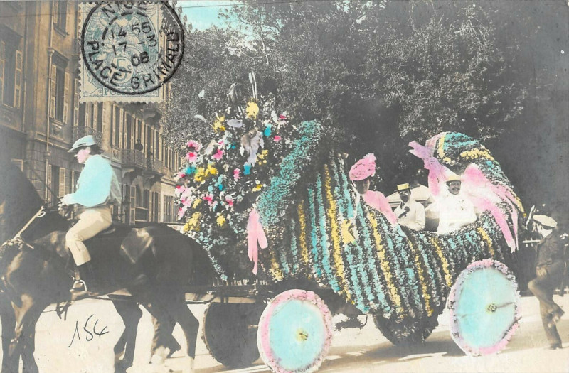 Carte postale ancienne Carnaval De Nice Carte Photo N°30 à Nice