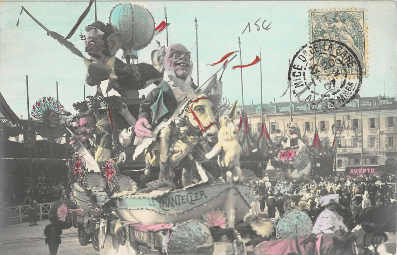 Carte postale ancienne Carnaval De Nice Carte Photo N°14 à Nice