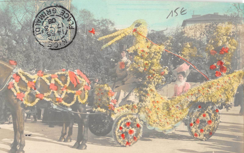 Carte postale ancienne Carnaval De Nice Carte Photo N°11 à Nice