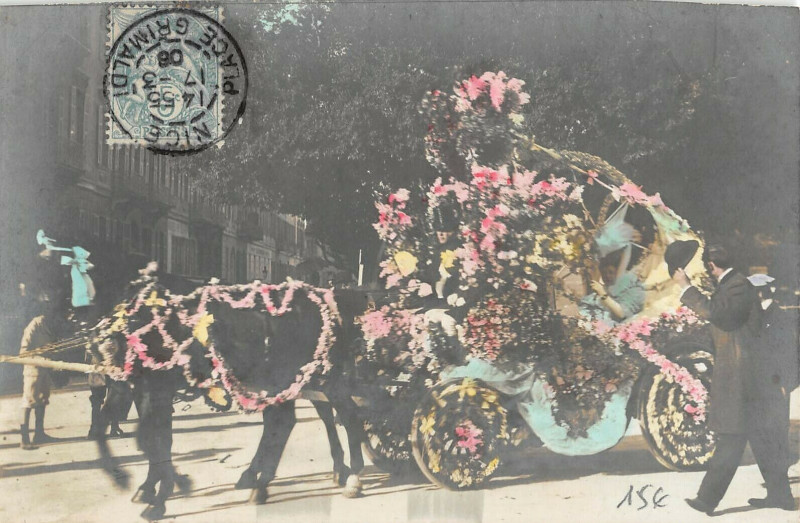 Carte postale ancienne Carnaval De Nice Carte Photo N°5 à Nice