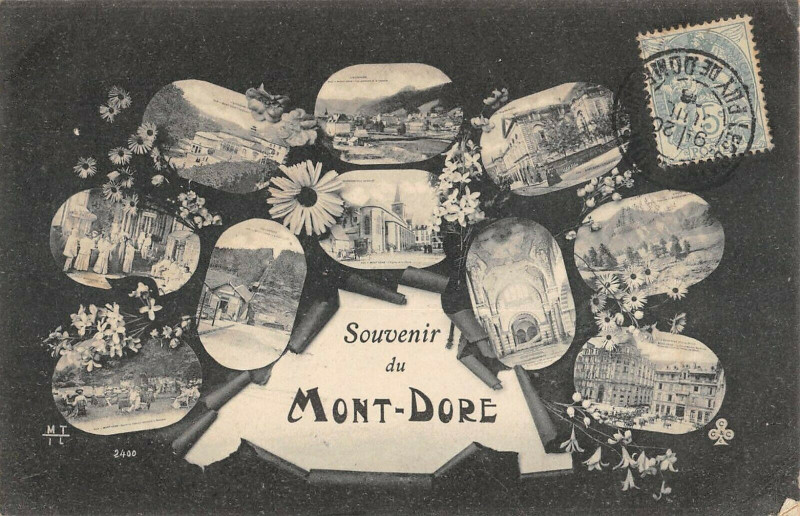 Carte postale ancienne Souvenir Du Mont Dore à Mont-Dore