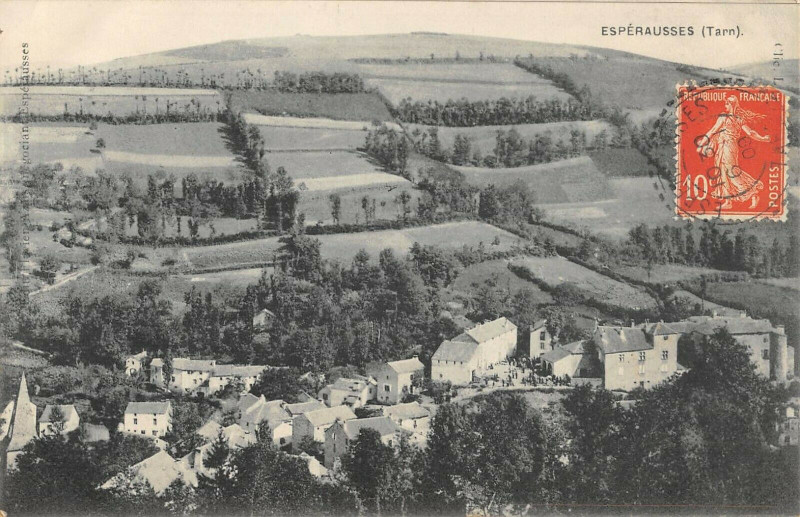 Carte postale ancienne Esperausses