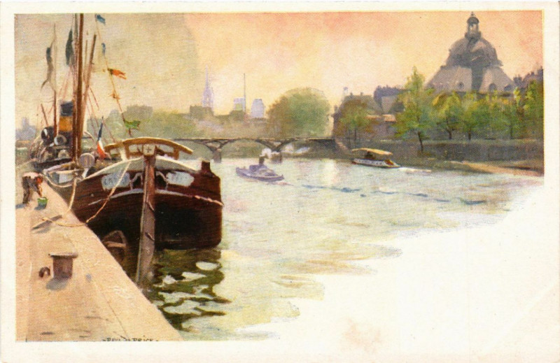 Carte postale ancienne Paris 4e à Paris 4e
