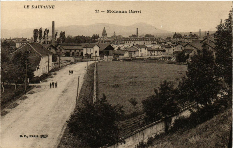 Carte postale ancienne Le Dauphiné - Moirans - à Moirans