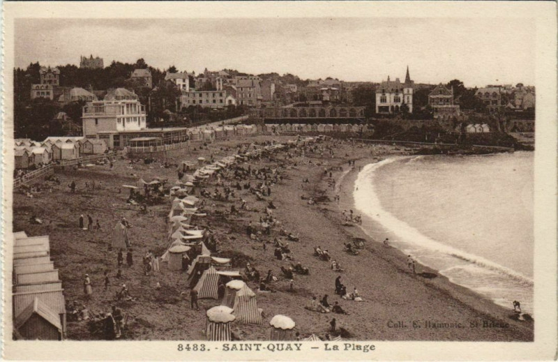 Carte postale ancienne St.Quay La Plage France