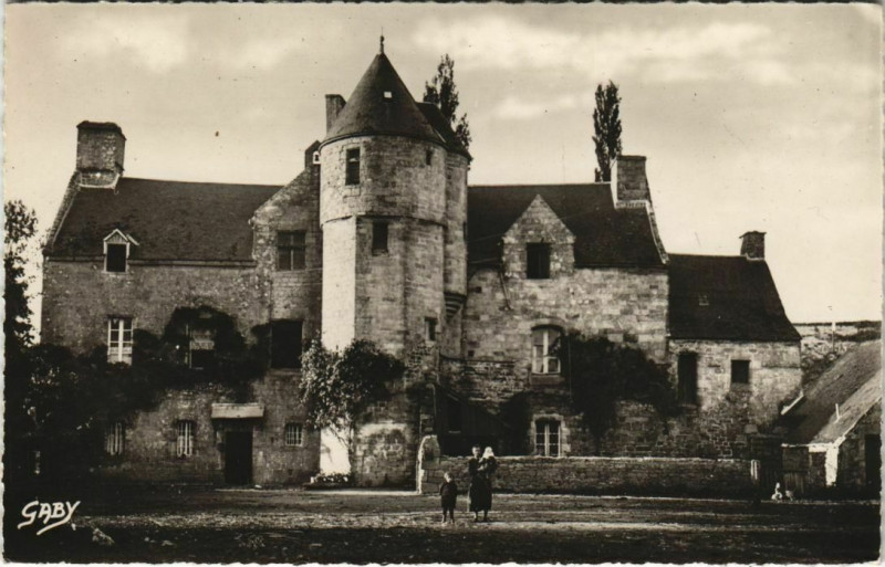 Carte postale ancienne Guingamp Abbaye Sainte-Croix France à Guingamp