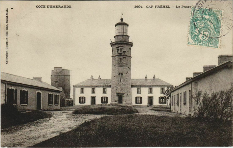 Carte postale ancienne Cap Frehel Le Phare France
