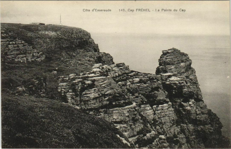 Carte postale ancienne Cap Frehel La Pointe du Cap France