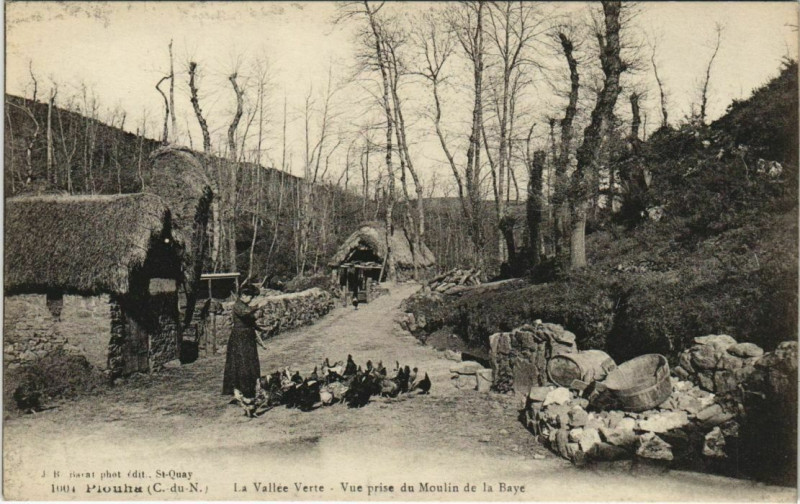 Carte postale ancienne Plouha La Vallee Verte France à Plouha