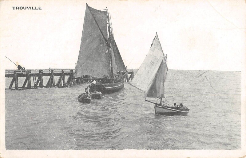 Carte postale ancienne Trouville