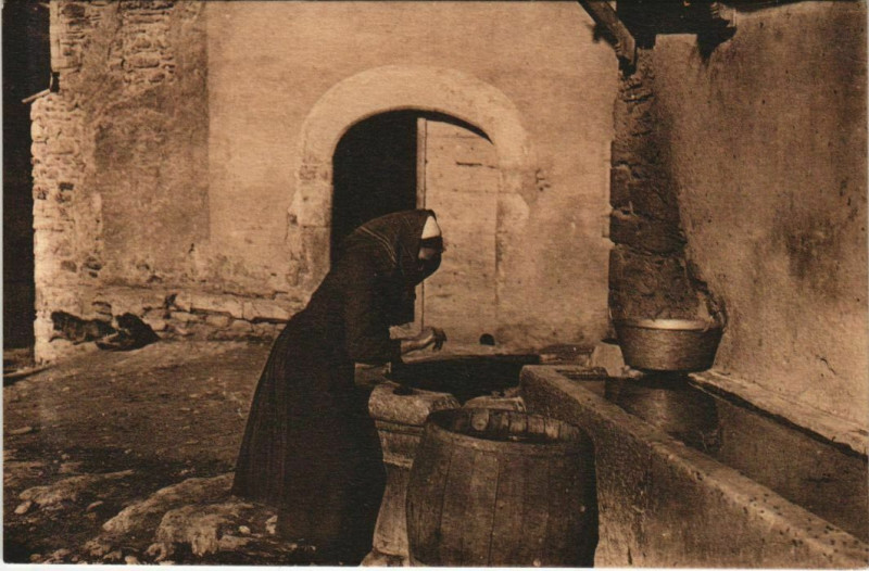 Carte postale ancienne Beost Etude a Beost - Type