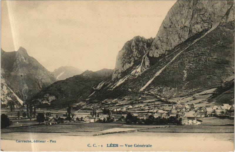 Carte postale ancienne Lees Vue Generale