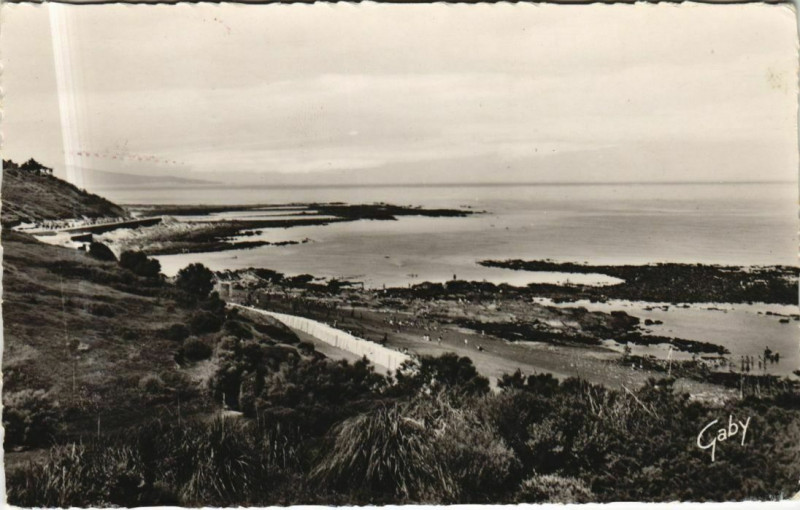 Carte postale ancienne Guethary La Plage