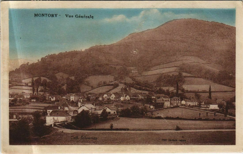 Carte postale ancienne Montory Vue Generale à Mont
