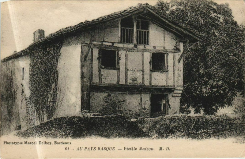 Carte postale ancienne Accous Vue Generale à Accous