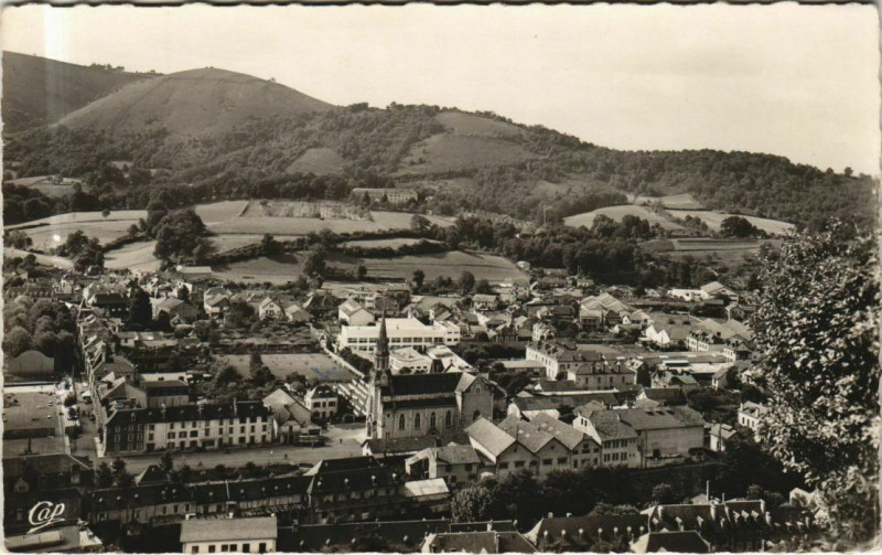 Carte postale ancienne Mauleon Vue Generale