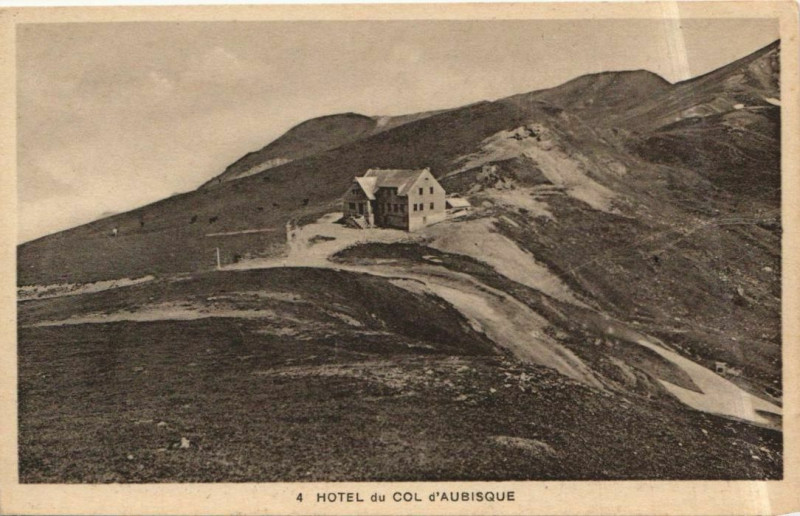 Carte postale ancienne Hotel du Col d'Aubisque