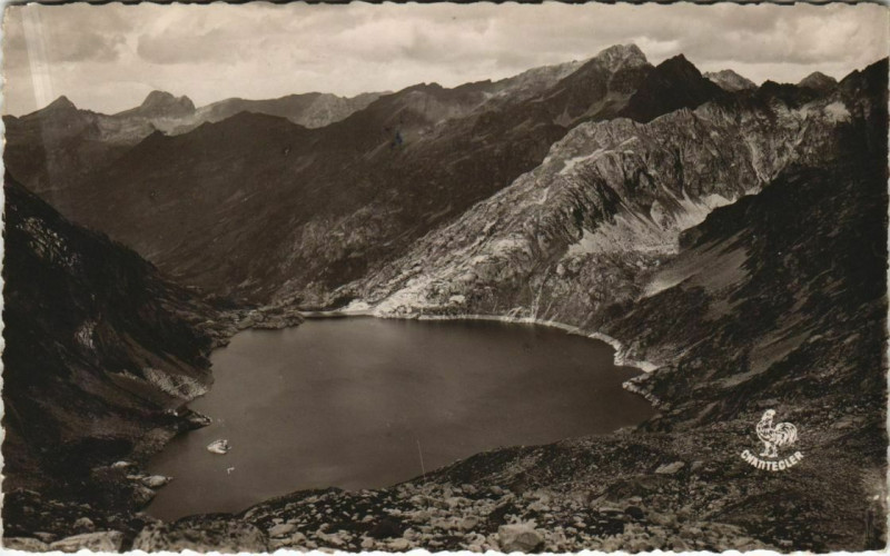 Carte postale ancienne Le Lac d'Artouste