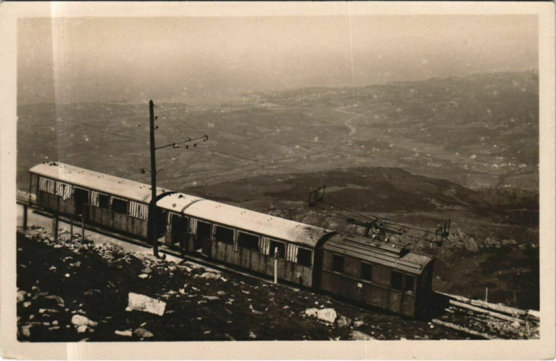 Carte postale ancienne Panorama du Sommet de la Rhune