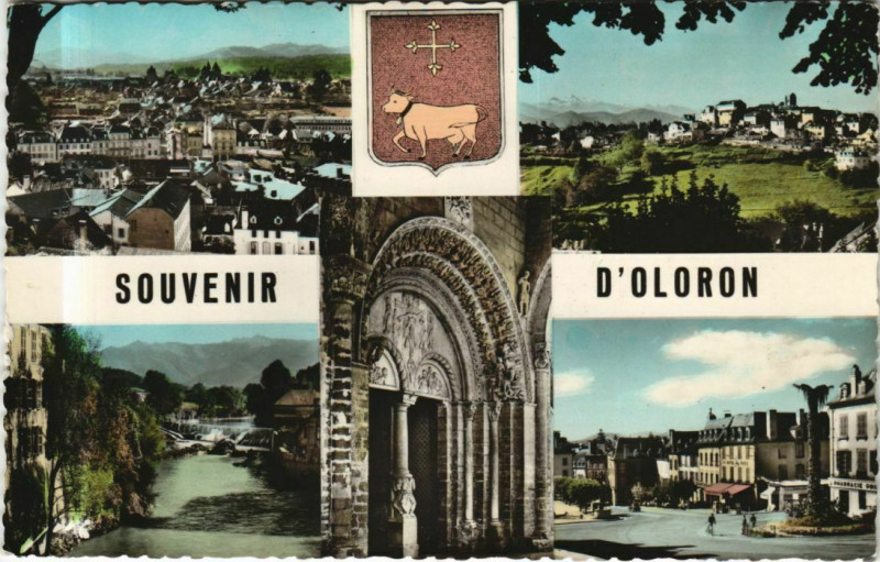 Carte postale ancienne Oloron-Sainte-Marie Scenes à Oloron-Sainte-Marie