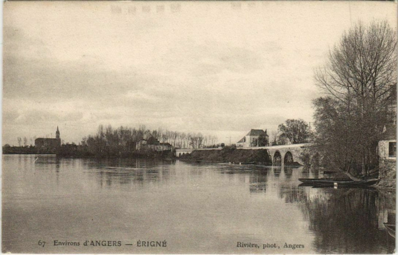 Carte postale ancienne Erigne Riviere