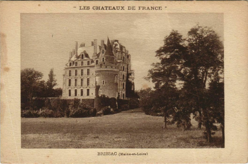 Carte postale ancienne Brissac Le Chateau