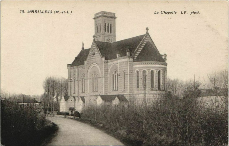 Carte postale ancienne Marillais La Chapelle