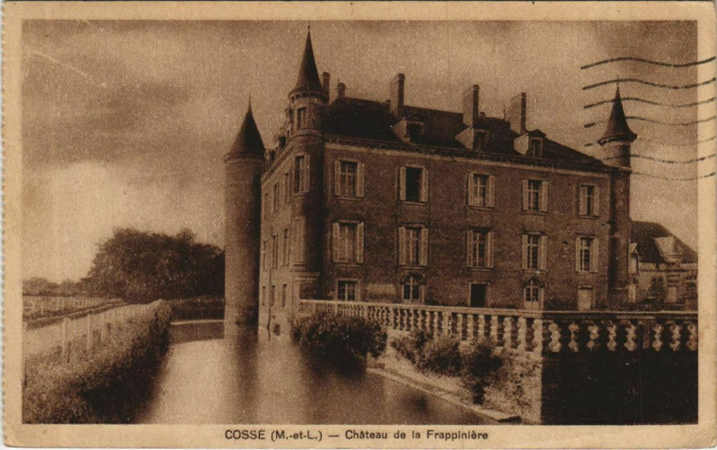 Carte postale ancienne Cosse Chateau de la Frappiniere
