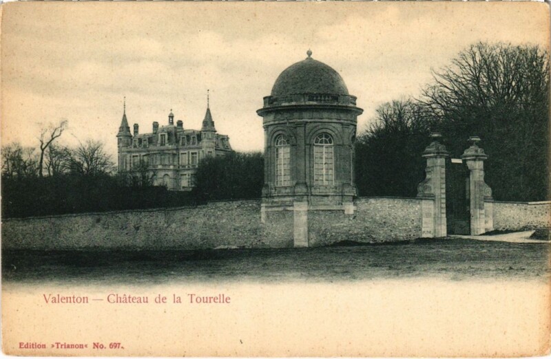 Carte postale ancienne Valenton Chateau de la Tourelle France à Valenton