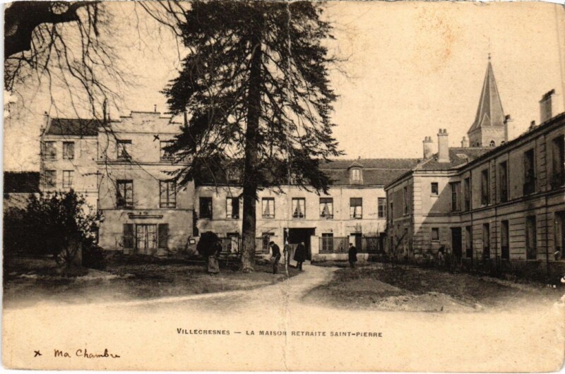 Carte postale ancienne Villecresnes La Maison Retraite Saint-Pierre France à Villecresnes