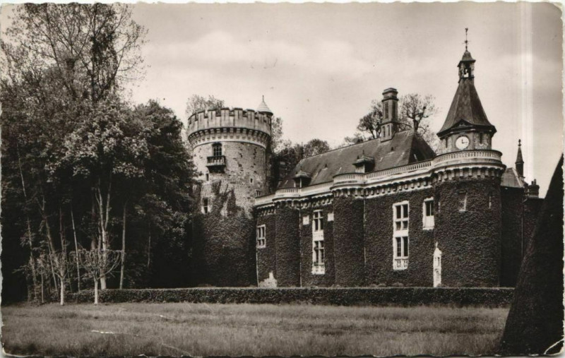 Carte postale ancienne Conde-sur-Iton Le Vieux Chateau