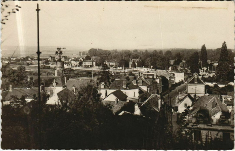 Carte postale ancienne Saint-Pierre-du-Vauvray Vue Generale à Saint-Pierre-du-Vauvray