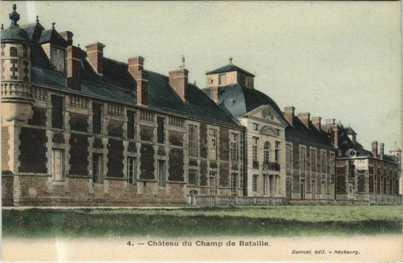 Carte postale ancienne Chateau du Champ de Bataille