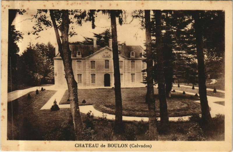 Carte postale ancienne Chateau de Boulon